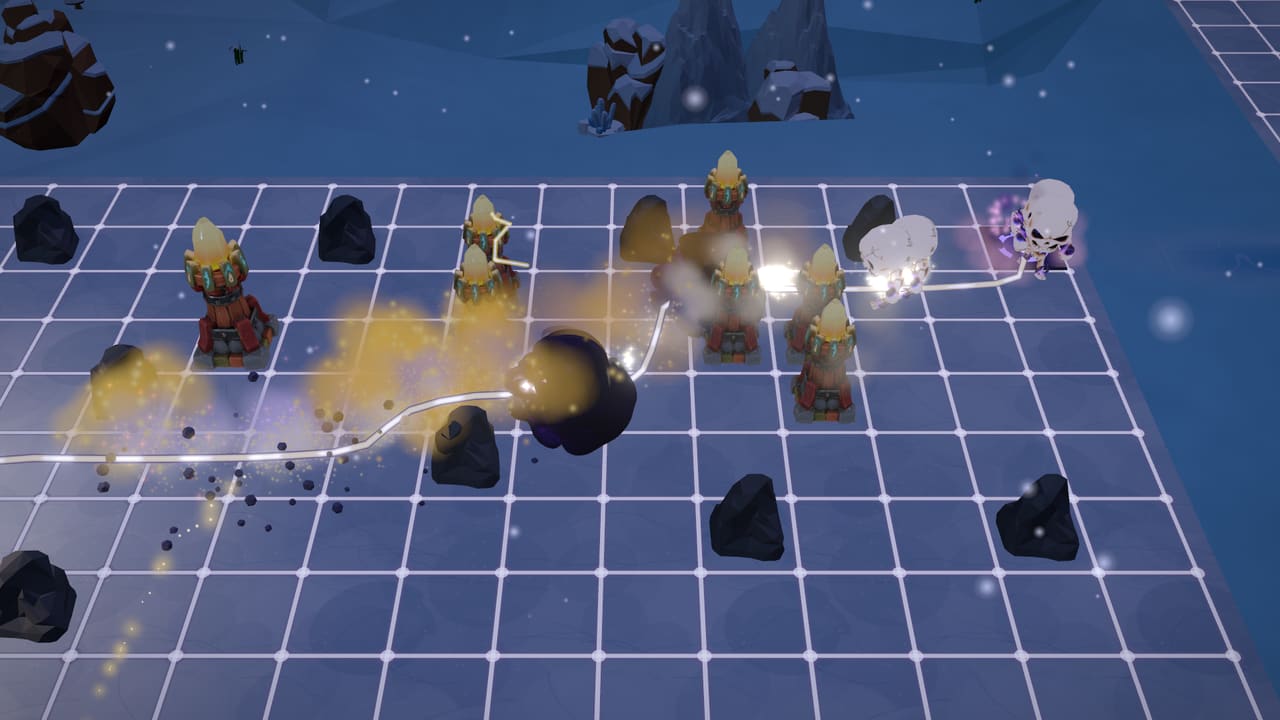 A frozen night: Snowveil after dark