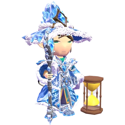 The wizard in the Glacier set