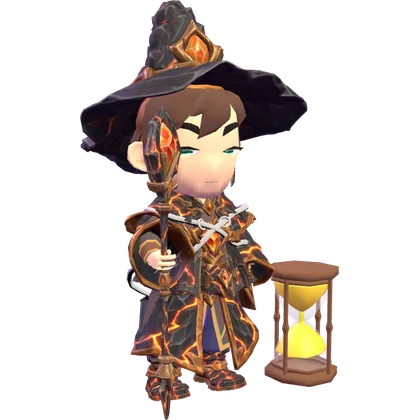 The wizard in the Lava set